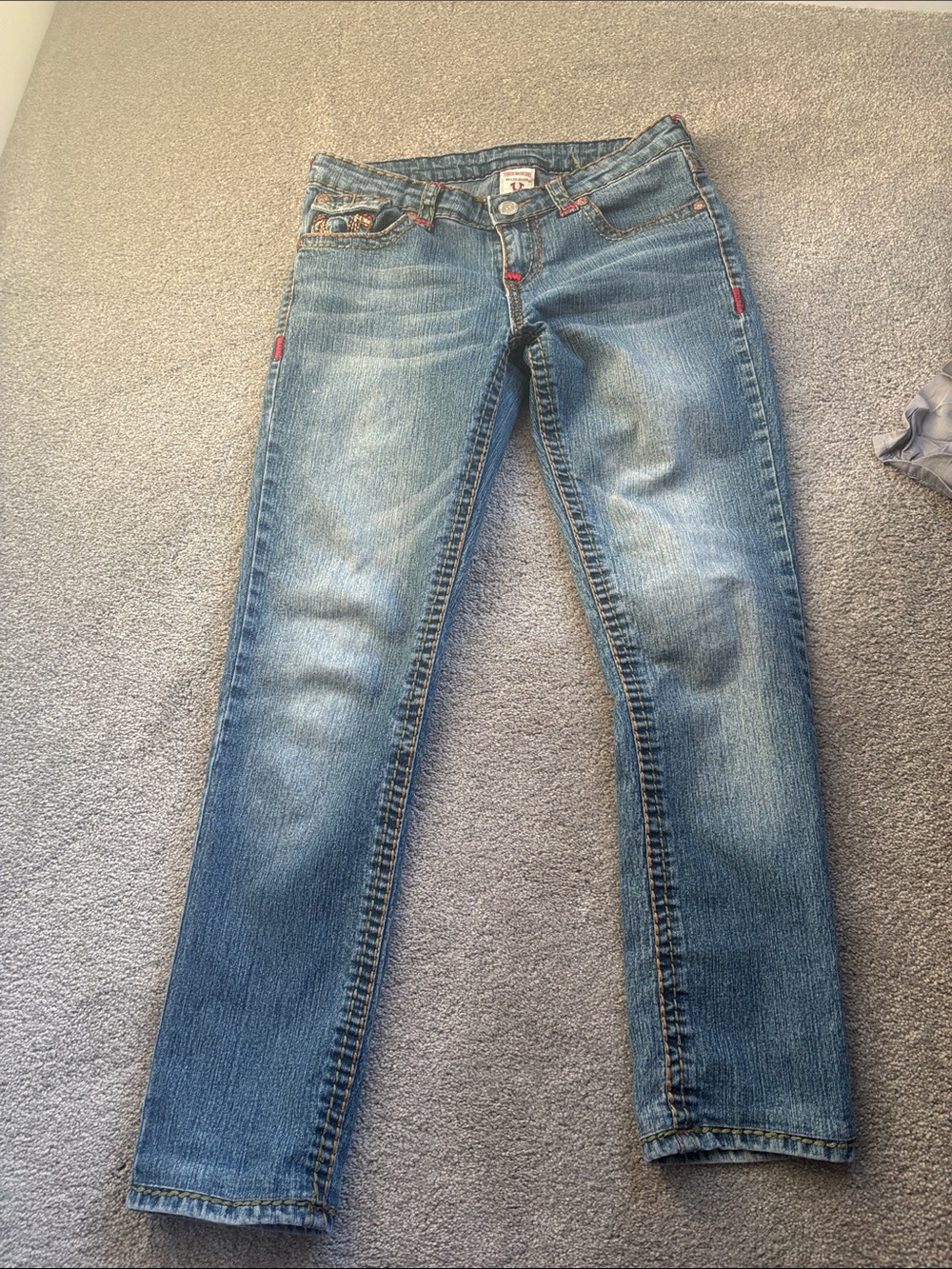 Women’s True Religion Denim Joey Jeans in Classic Blue